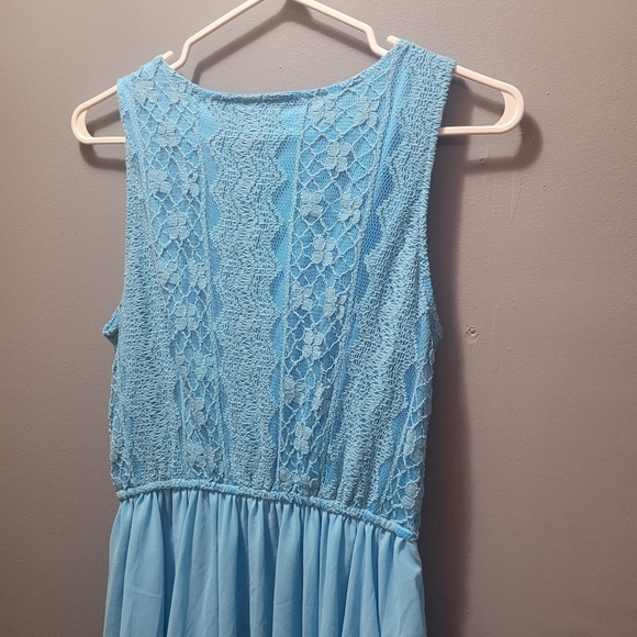 Katie blue asymmetrical dress Size m - Picture 7 of 8